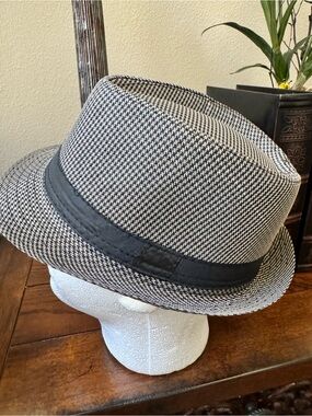 ✅NEW Classic Houndstooth Fedora Various Colors